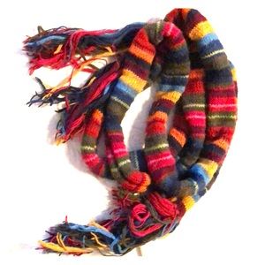 Abercrombie & Fitch Multi-Colored Scarf